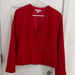 Pendleton Women's Scarlet Blazer Size 12